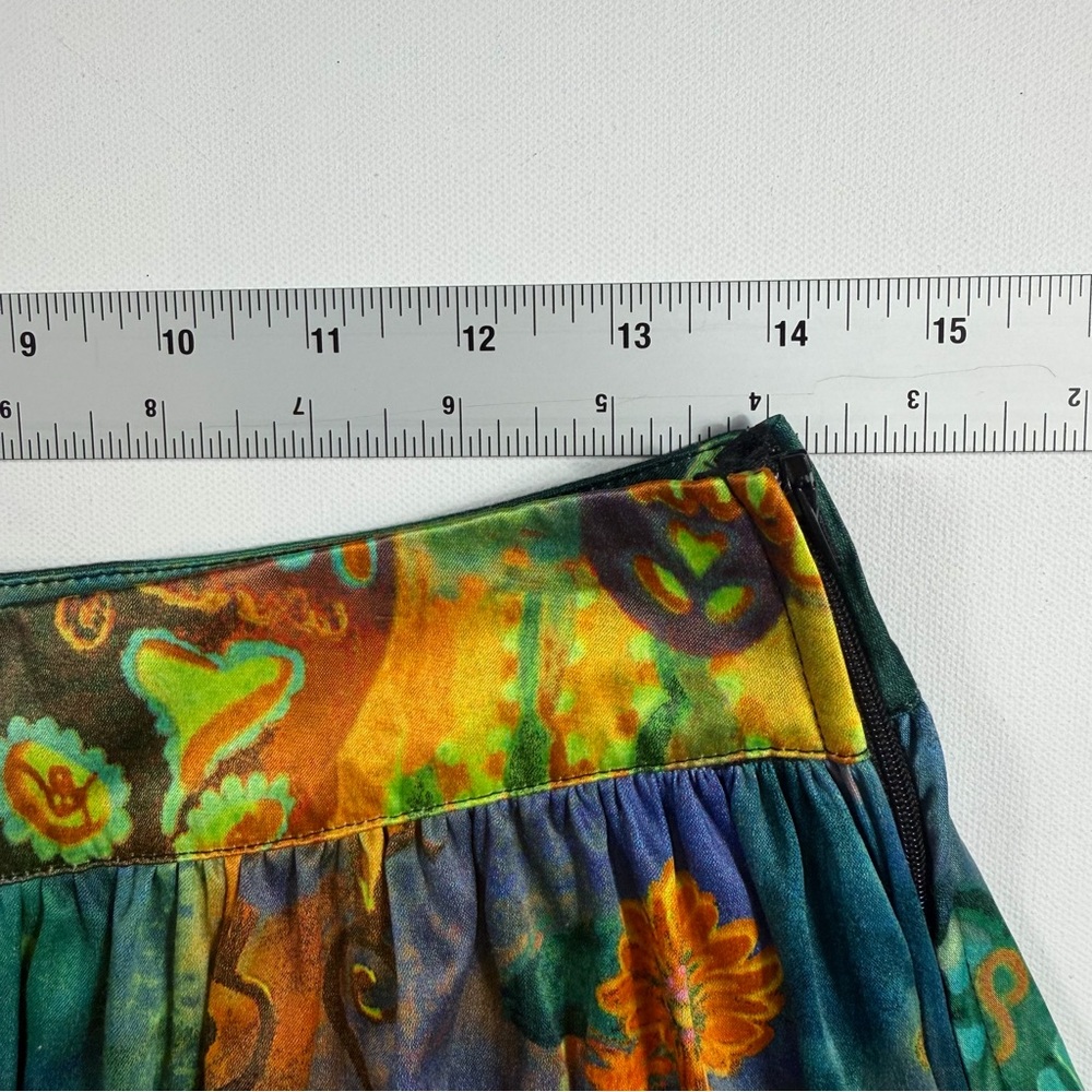 Book of Life Whimsical Art Print A-Line Skirt | Cottagecore Fairycore | Size M - Picture 8 of 10